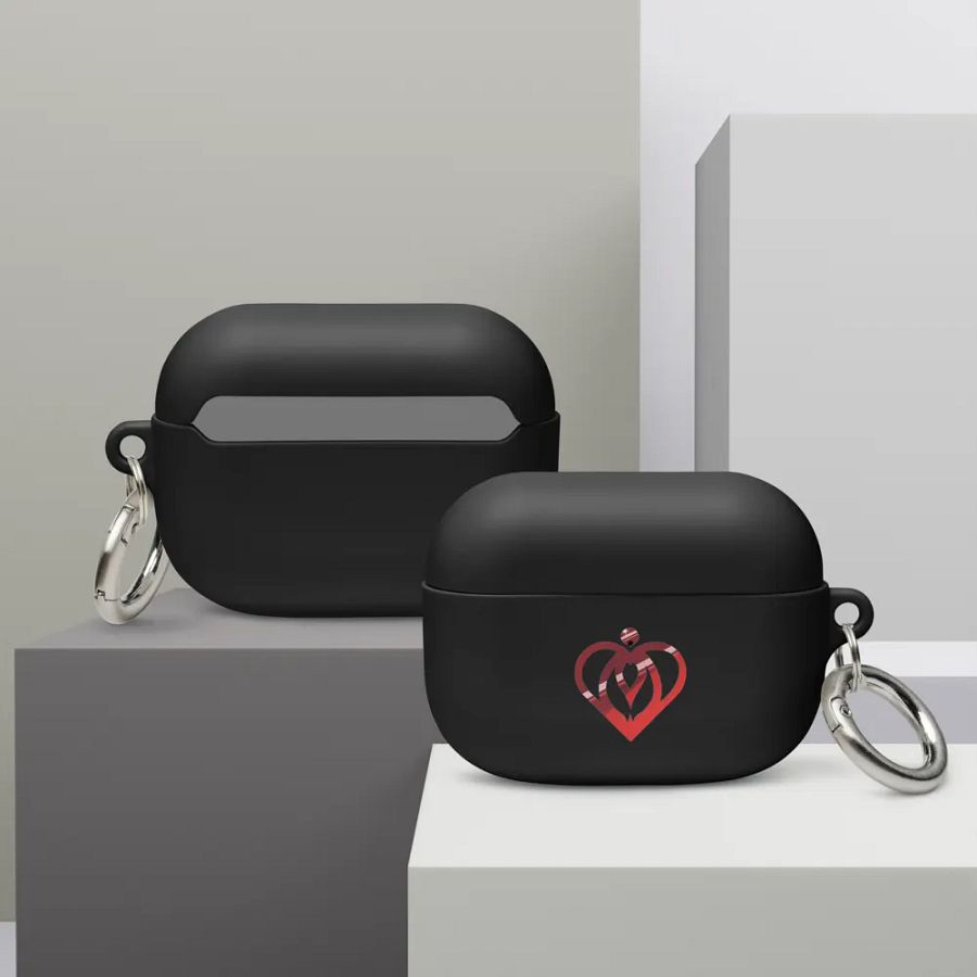 Noir Heart AirPod case product image (21)