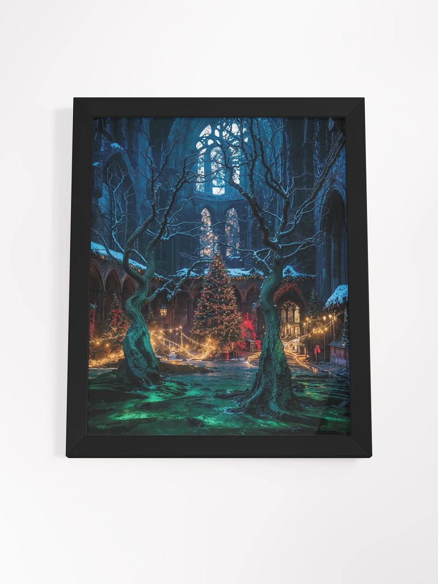 Gothic Christmas Cathedral Framed Print product image (16)