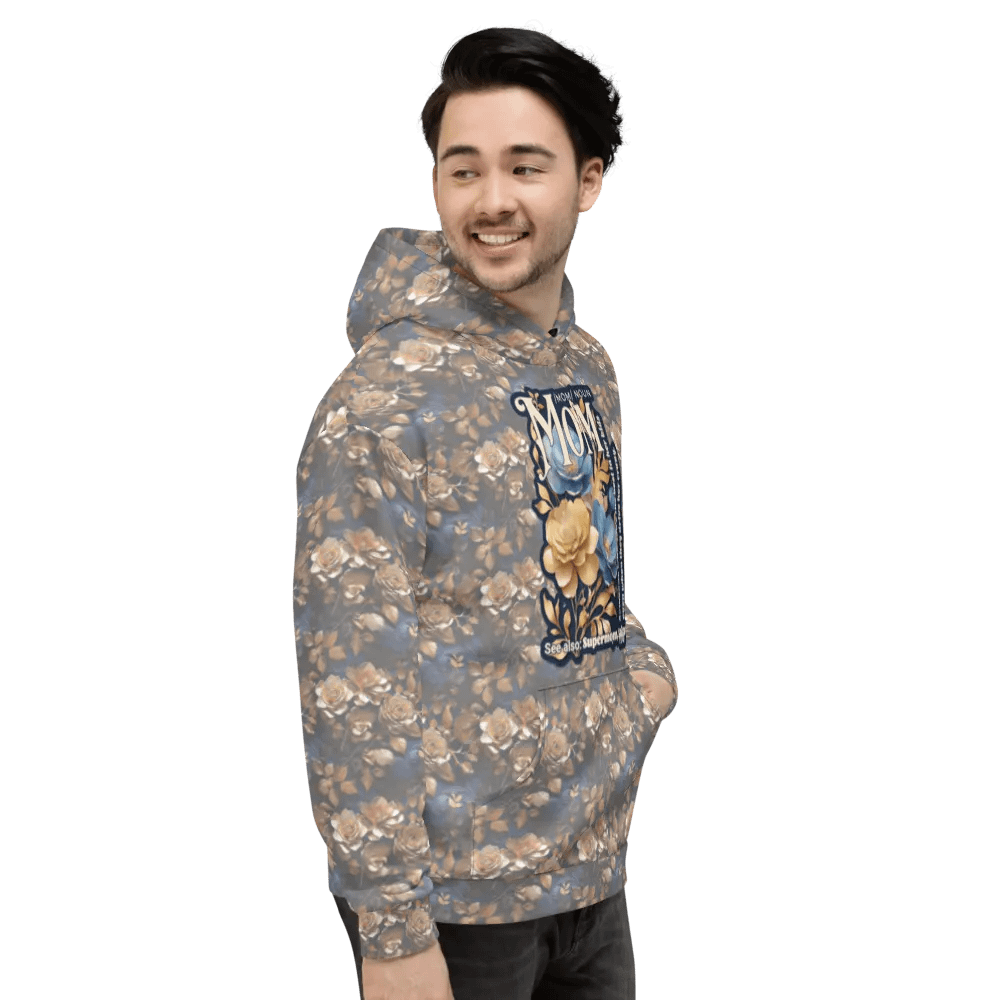 Funny Mom Floral All Over Print Hoodie product image (12)