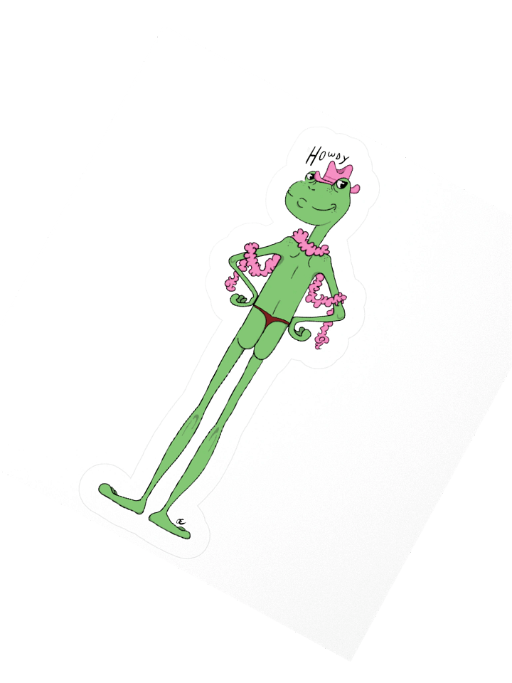 "Howdy" Sticker product image (6)