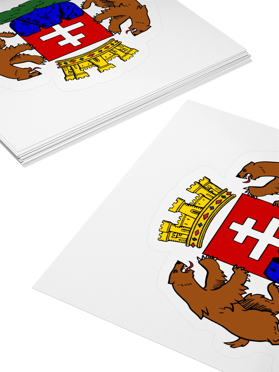 Slovakia Coat of Arms Kiss Cut Sticker product image (4)