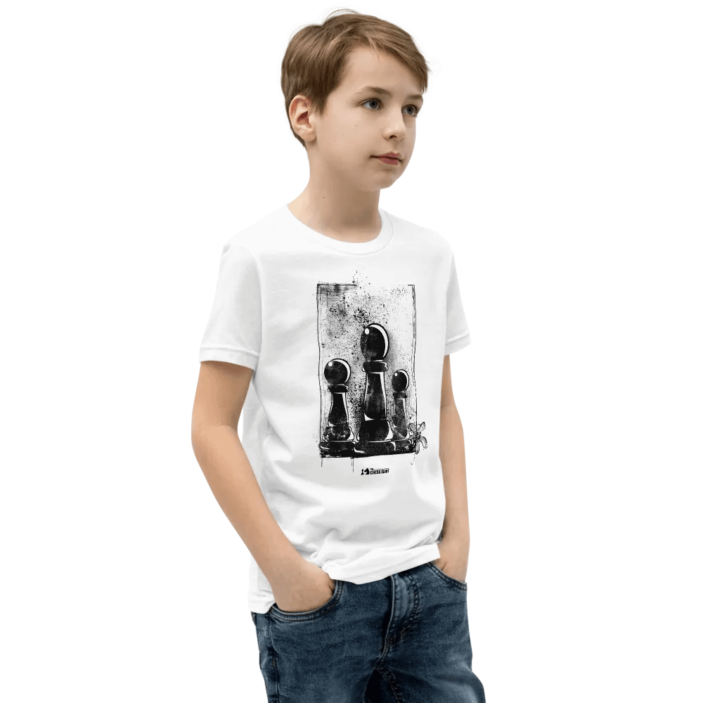 Grunge Chess: Pawn Trio children's t-shirt product image (3)