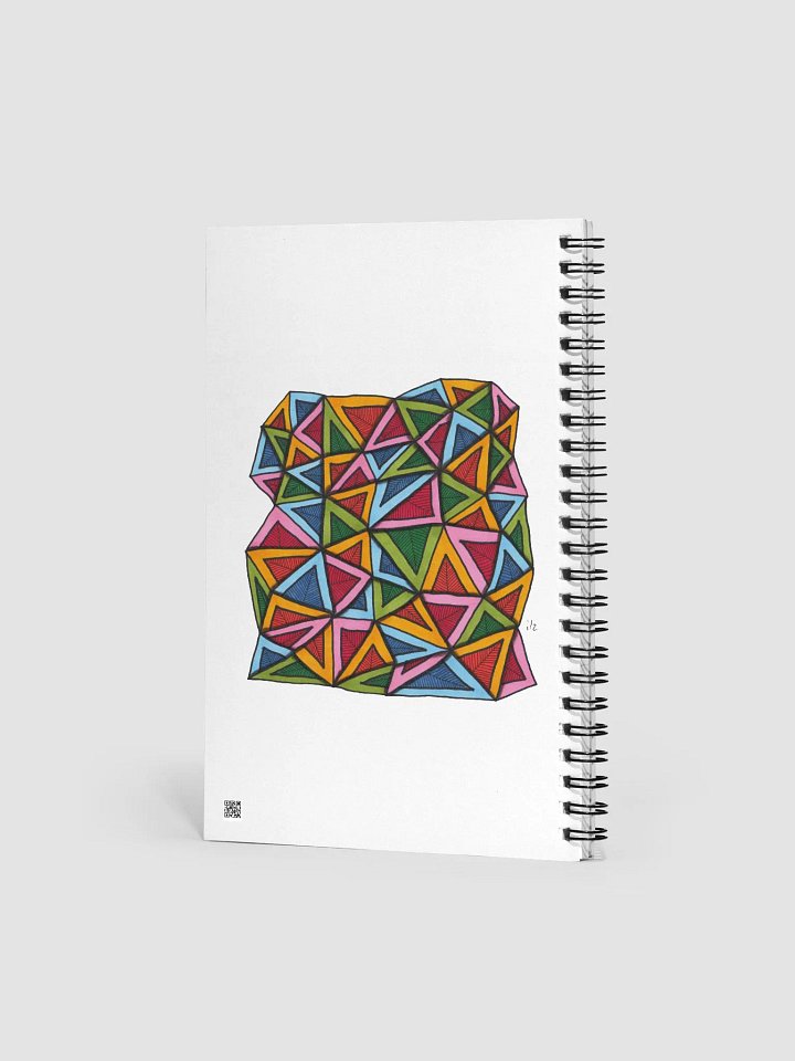 Radial Rhapsody Spiral Notebook product image (2)
