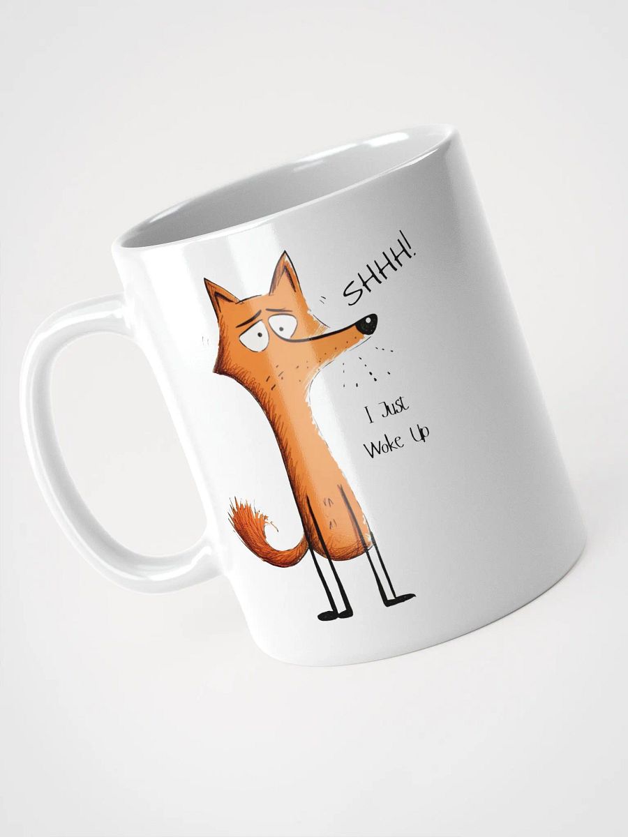 Sleepy Fox I Just Woke Up Mug product image (2)