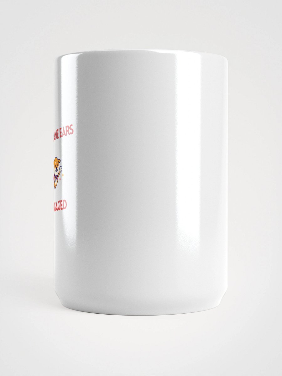 Airplane Ears Engaged White Glossy Mug product image (5)