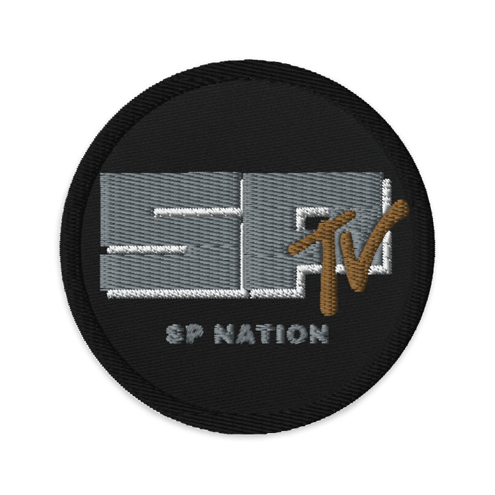 SP Nation Patch - Circle, Grey and Brown product image (1)