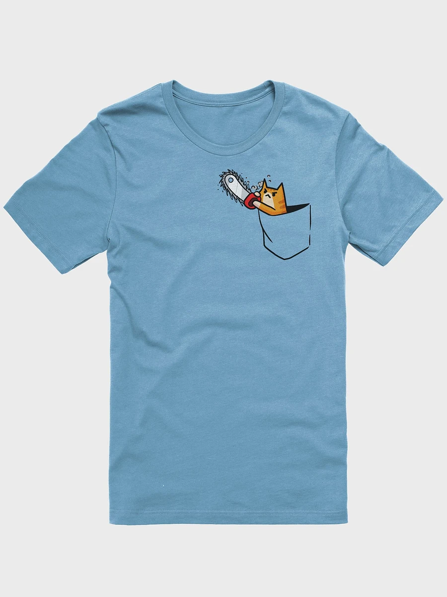 Kitty + Pocket + Chainsaw T-Shirt product image (2)