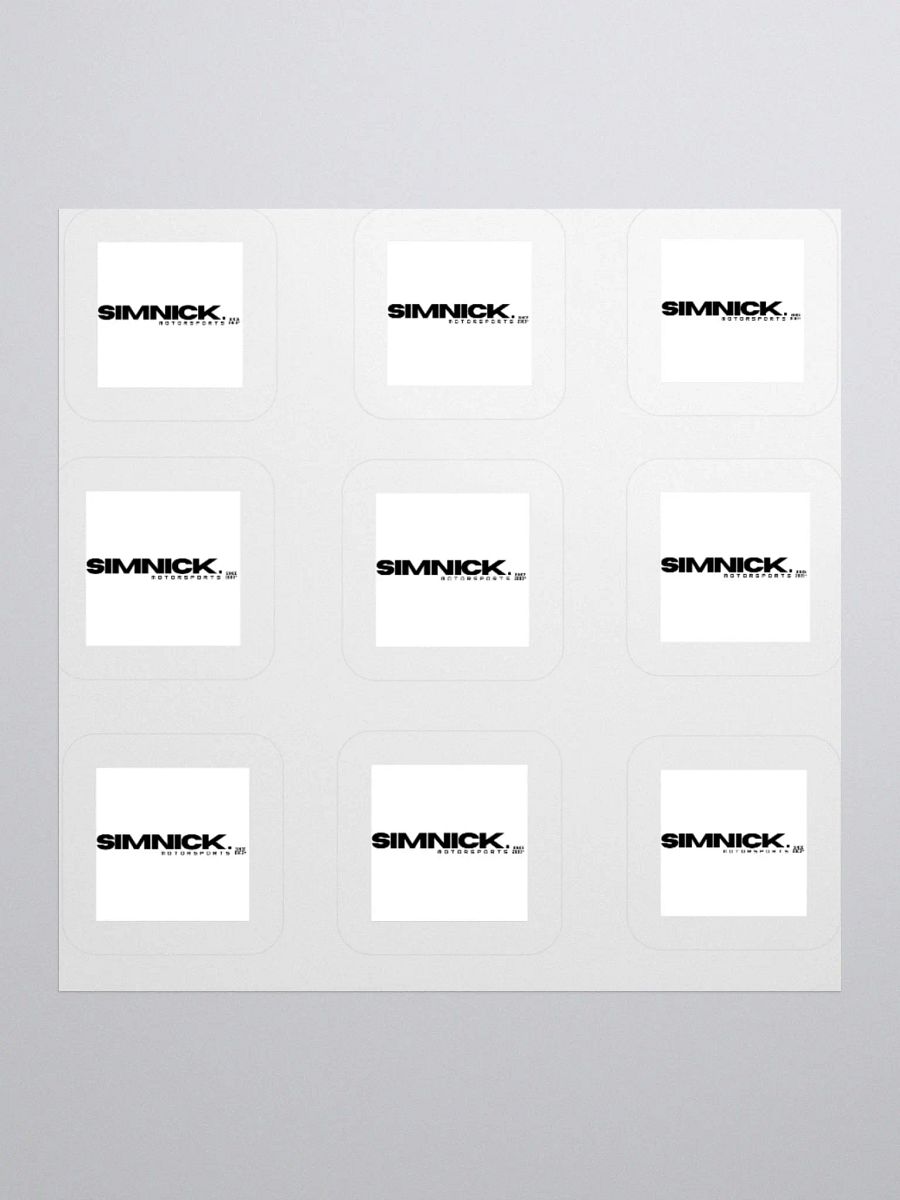 SIMNICK MOTORSPORTS Stickers product image (4)