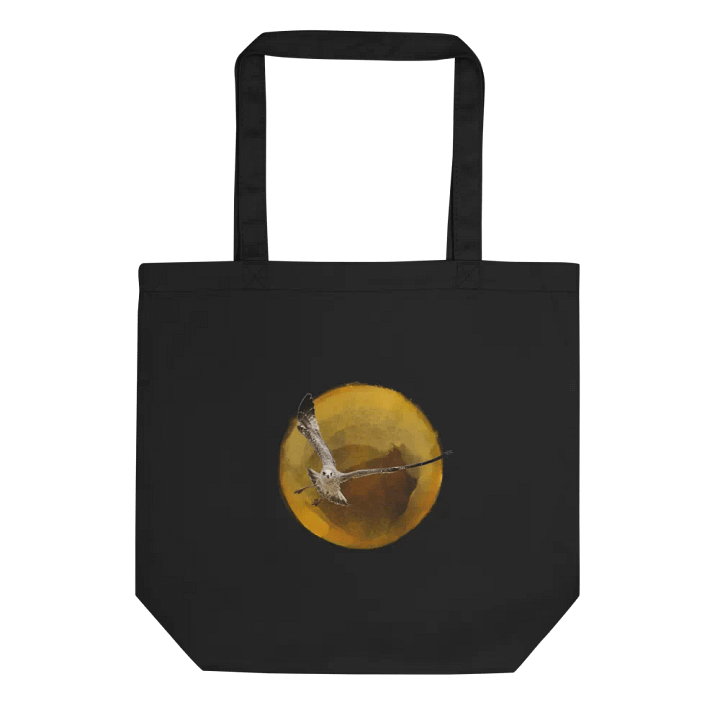 Young Sun Gull in Flight Eco Tote Bag product image (1)
