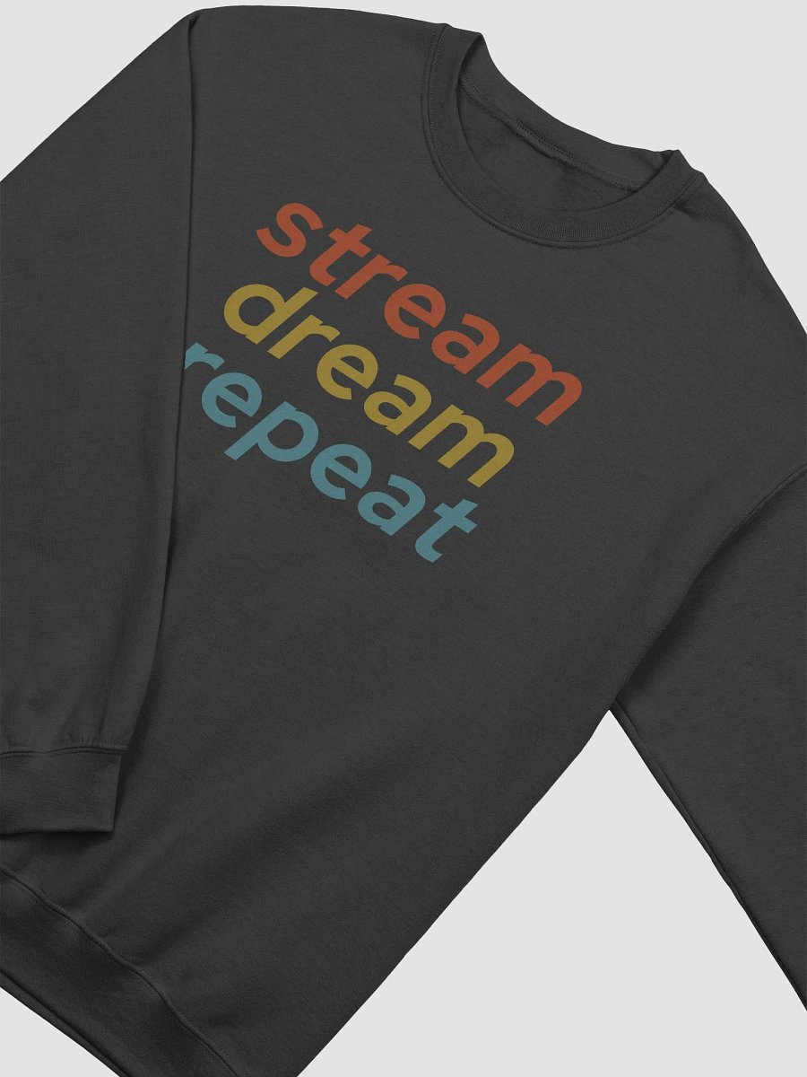 Stream Dream Repeat Crewneck product image (2)