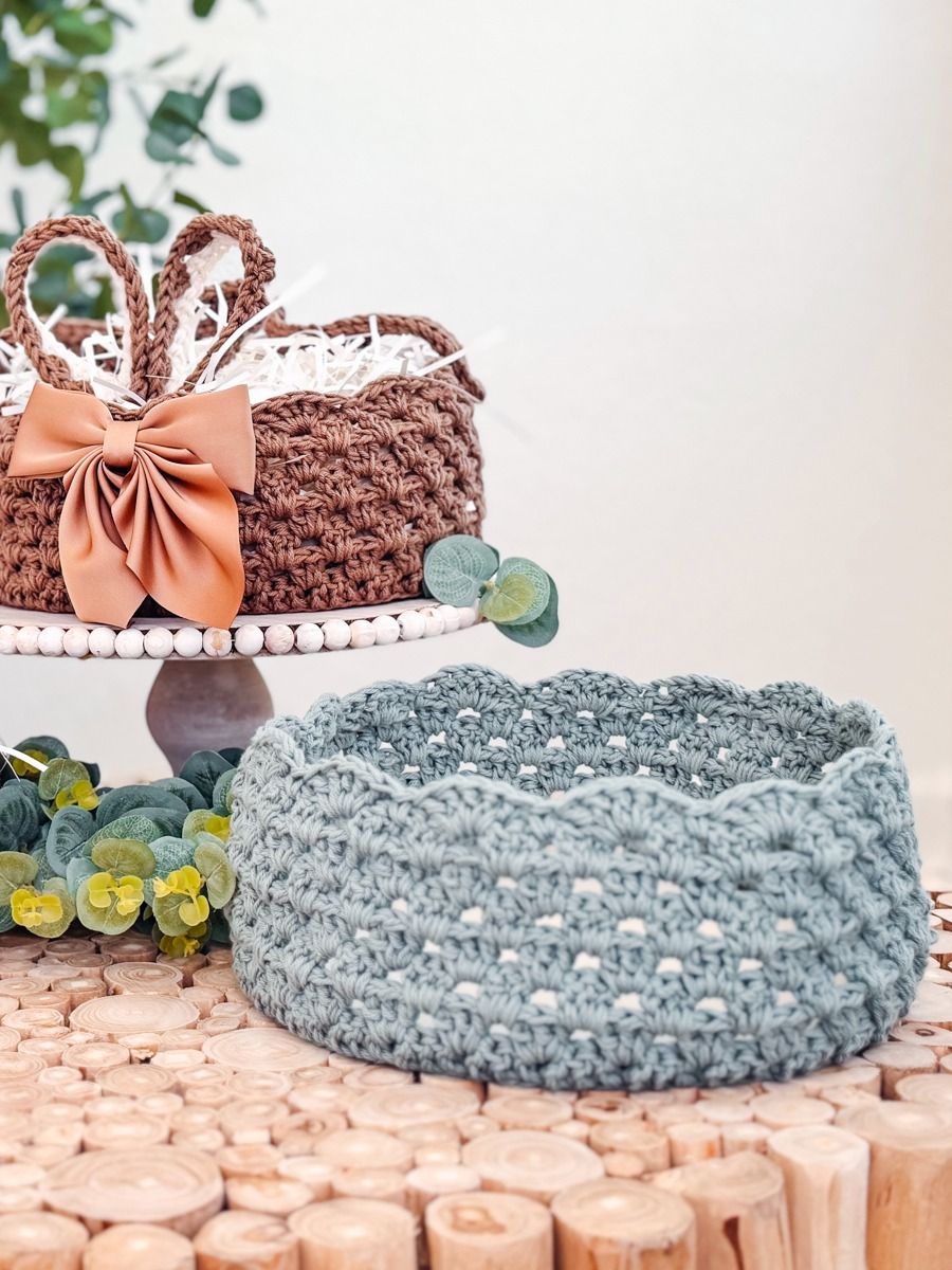 Granny Stitch Easter Basket Crochet Pattern product image (8)