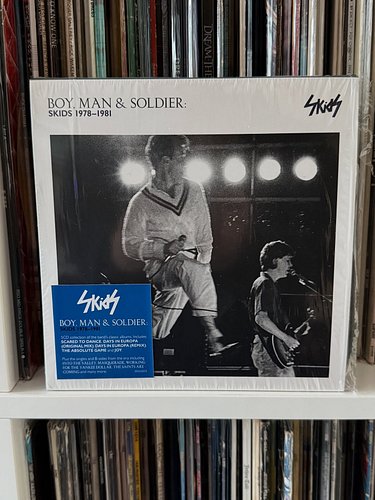 The Skids 
Boy, Man & Soldier 
5CD set covering 1978 - 1981
Full review on the way ! 

#punkrock #nowspinning #cdcollection