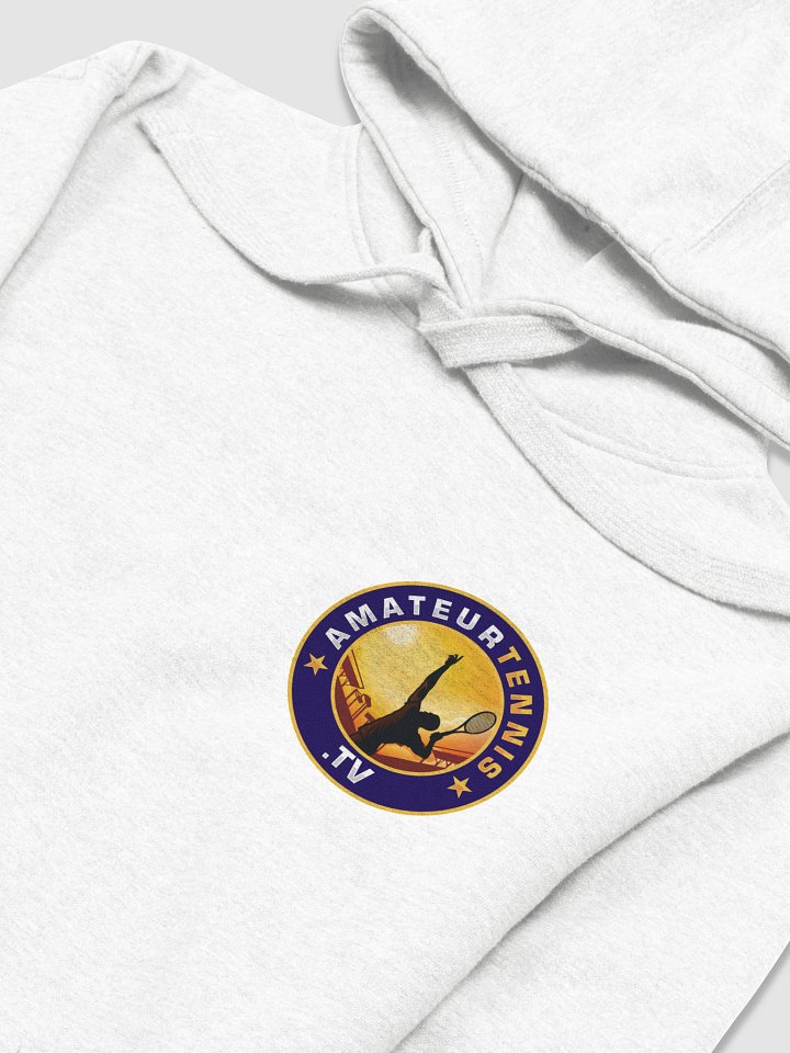 AmateurTennis.tv Brand Hoodie - White product image (2)