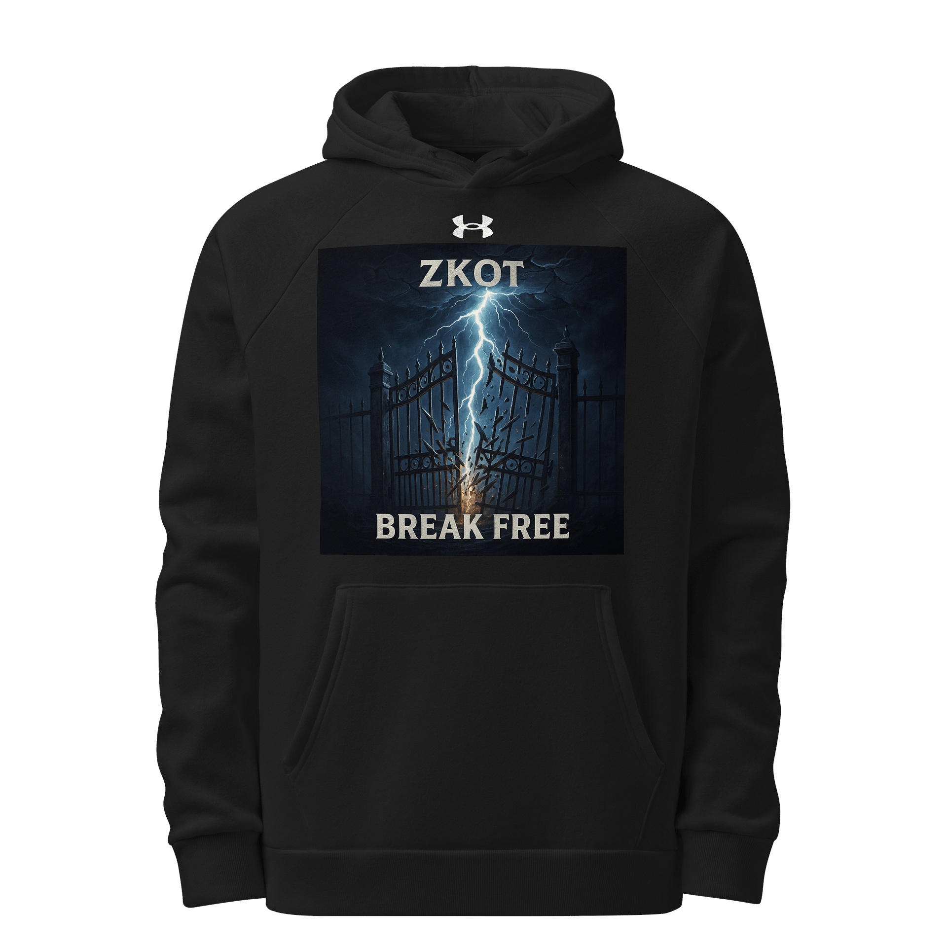 Break Free Album Cover Under Armour© Hoodie - Show your Support with Style - Menswear, Womenswear product image (1)