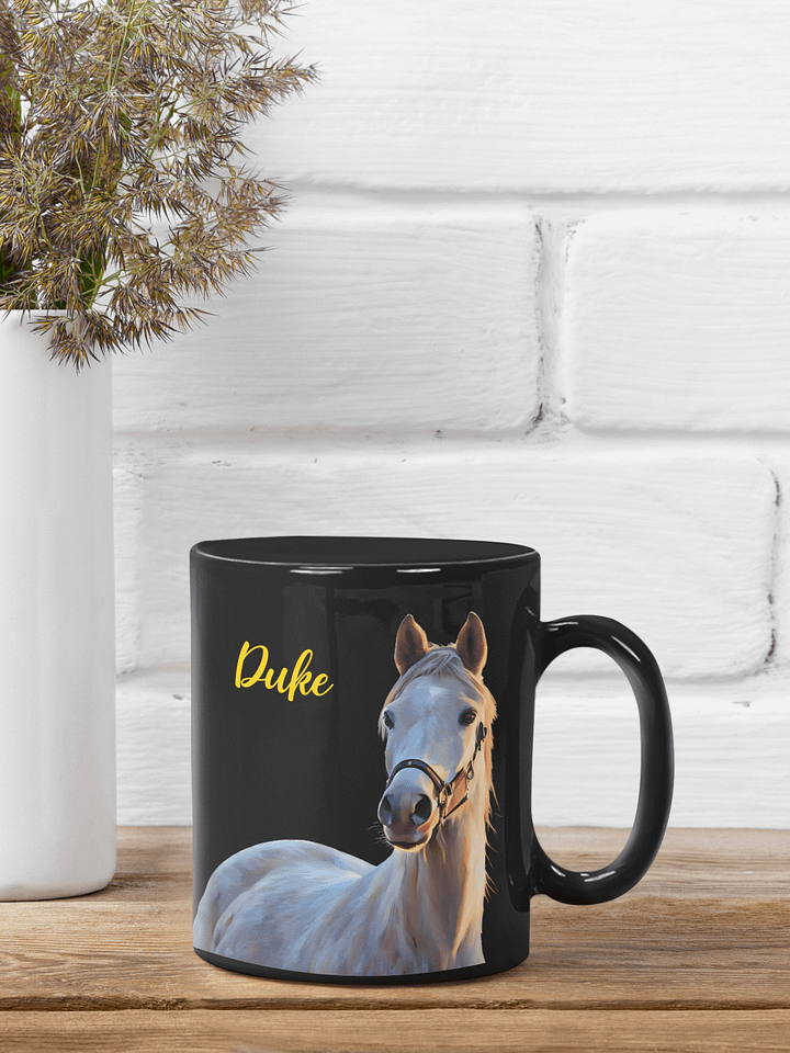YOUR HORSE! / MUG WITH PERSONALIZED NAME product image (1)