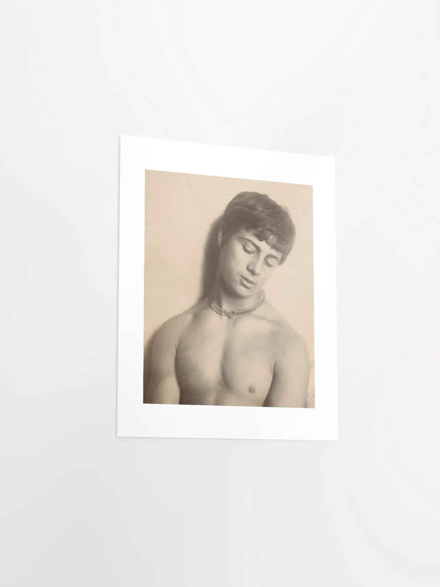 Ragazzo Con Collana Antica by Wilhelm von Gloeden (1904) - Print product image (3)