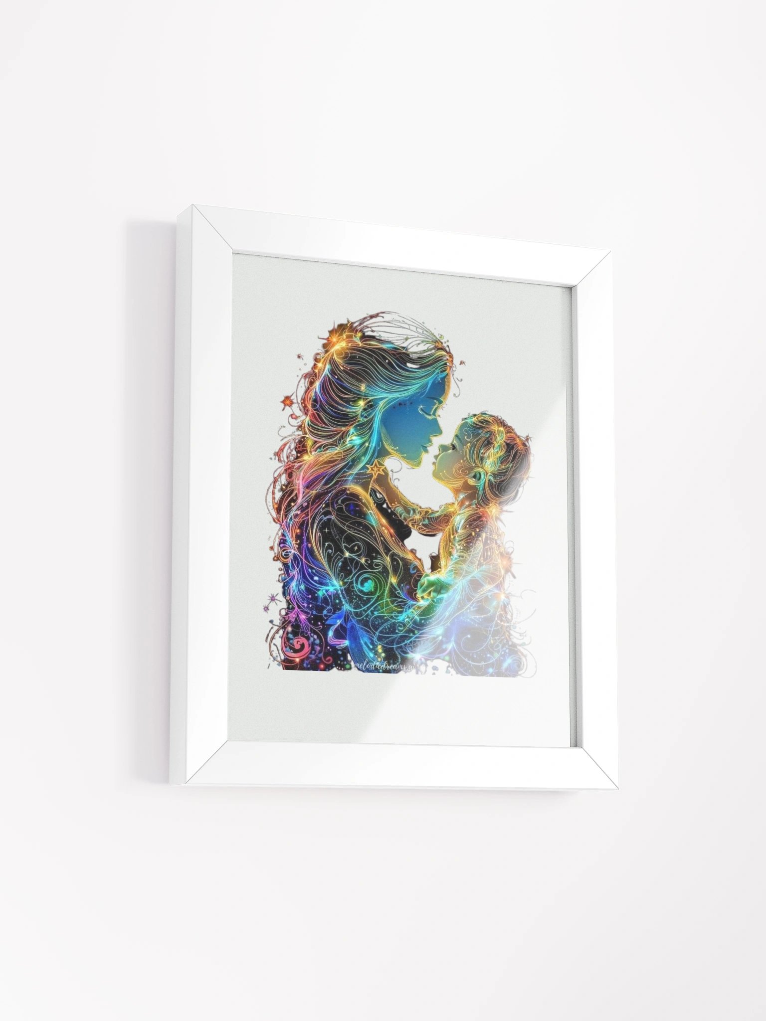 Ethereal Embrace Framed Poster product image (2)