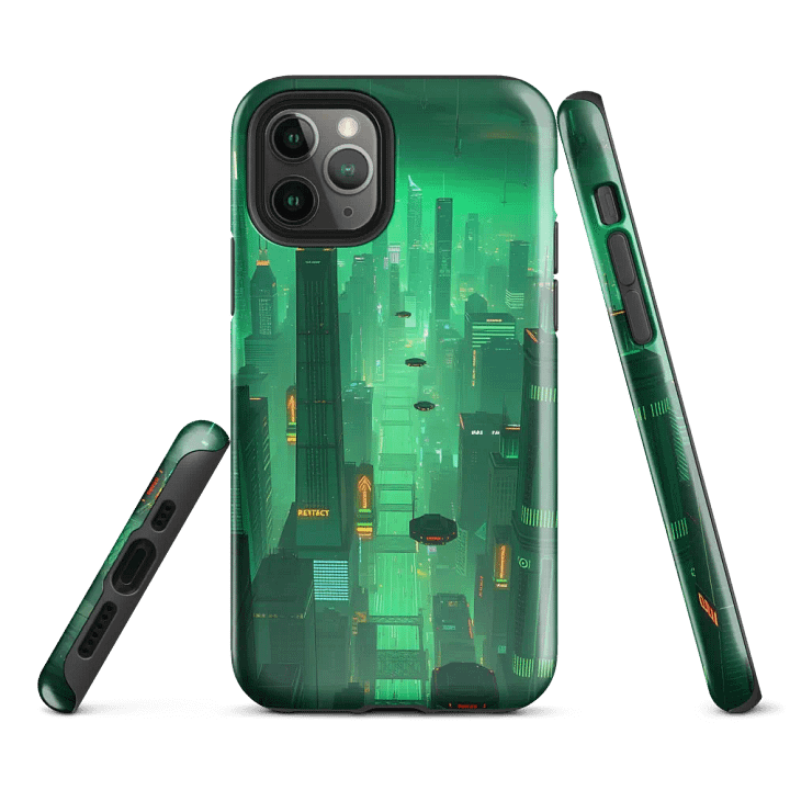 Emerald Horizons - iPhone Tough Case product image (2)