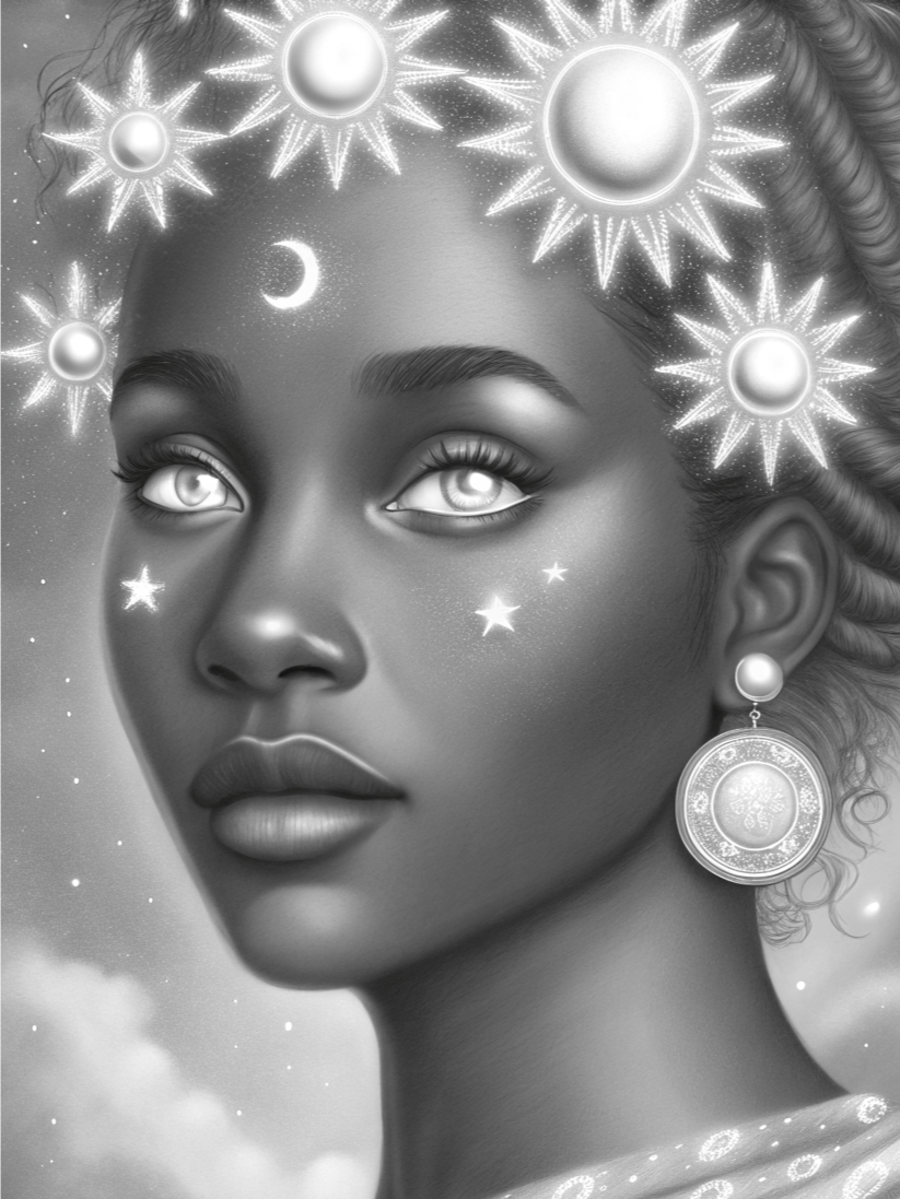 Grace and Strength The Beauty of African Women in Art - Celestial Goddess product image (8)