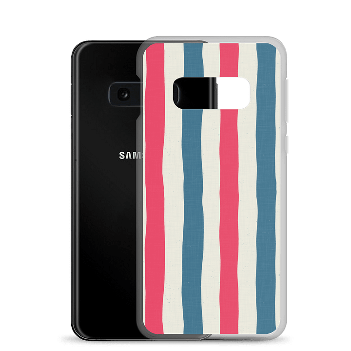 Cosmic Bloom Stripes Soft Case for Samsung product image (24)