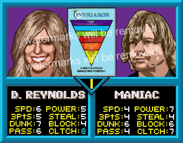 NBA Jam Digital Custom Pop Art / TV / Always Sunny / Invigaron product image (1)