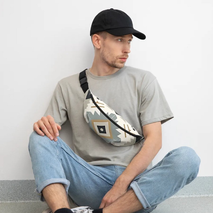 Southwestern Tribal Geometric Fanny Pack product image (6)