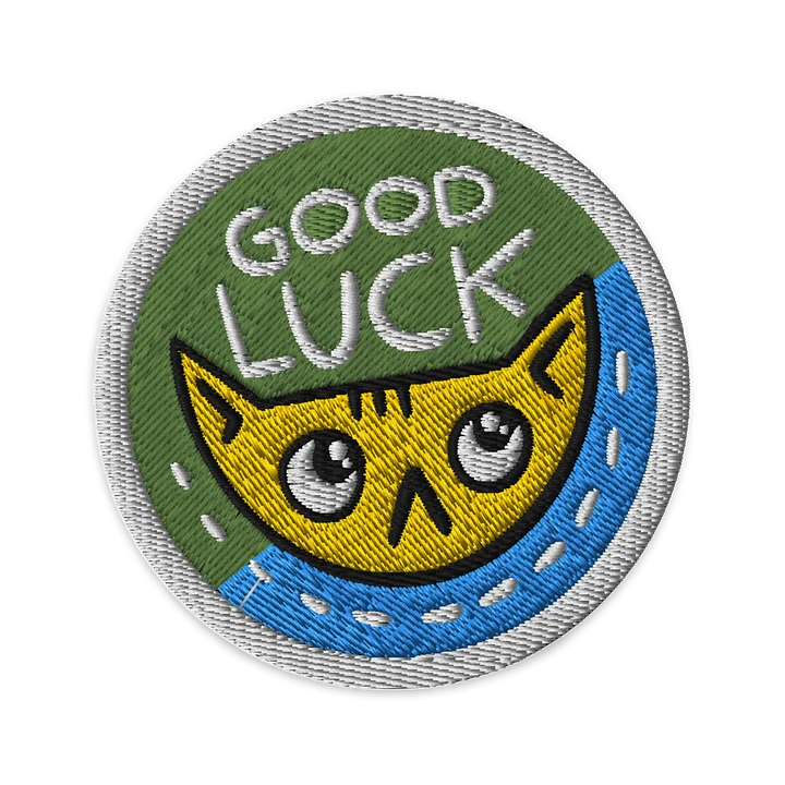 Good Luck Embroidered Patch product image (1)