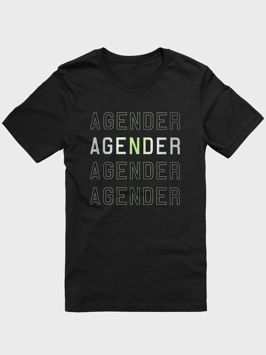 agender outline t-shirt product image (1)