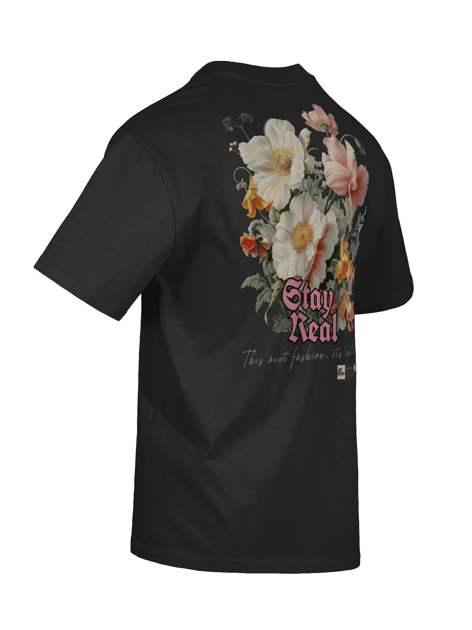 "Street Certified" Tee: Bloom Where You Roam. Authenticity Defined. 🌹🛣️ product image (7)