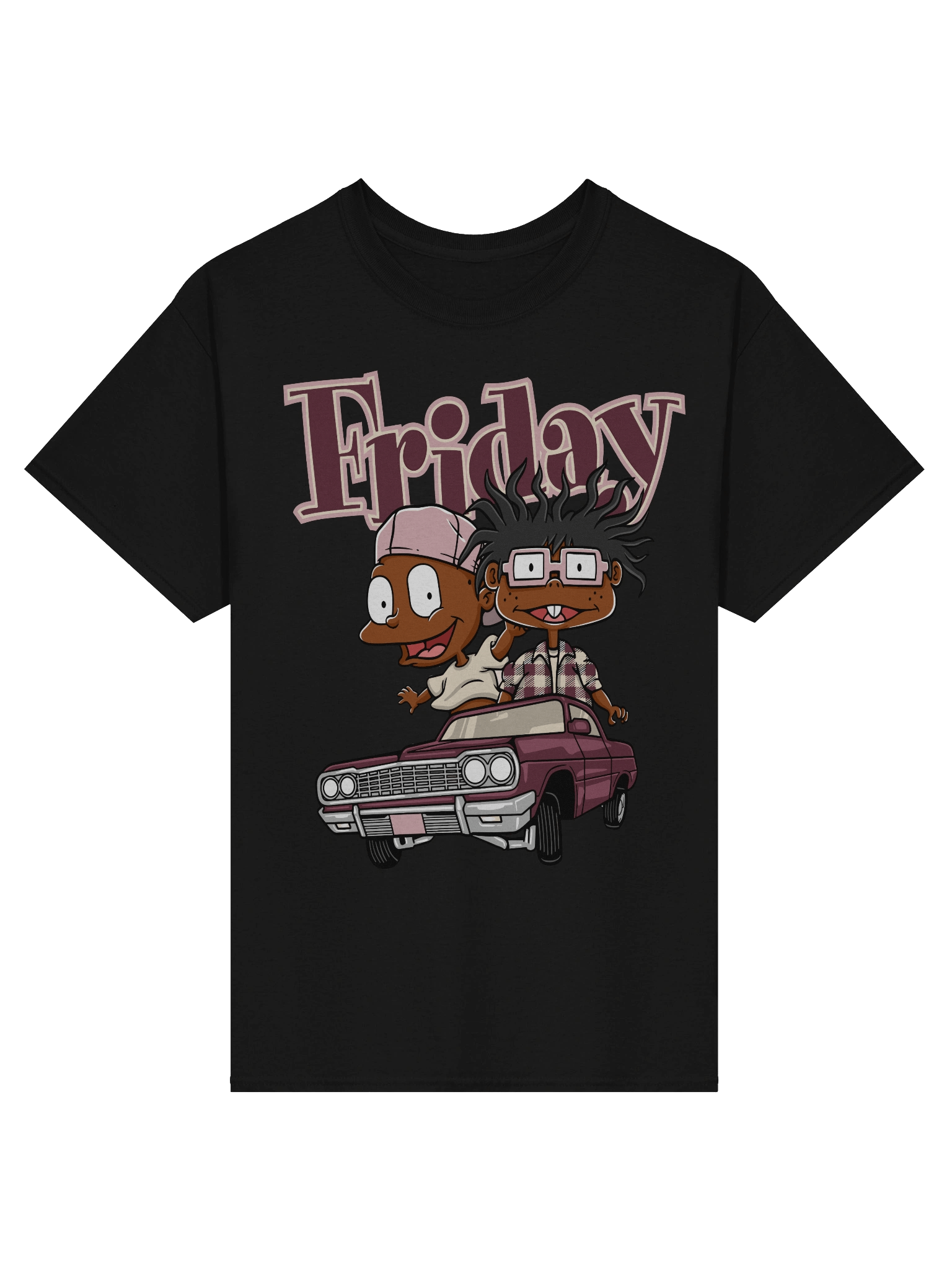 Weekend Drive Cartoon T-Shirt product image (1)