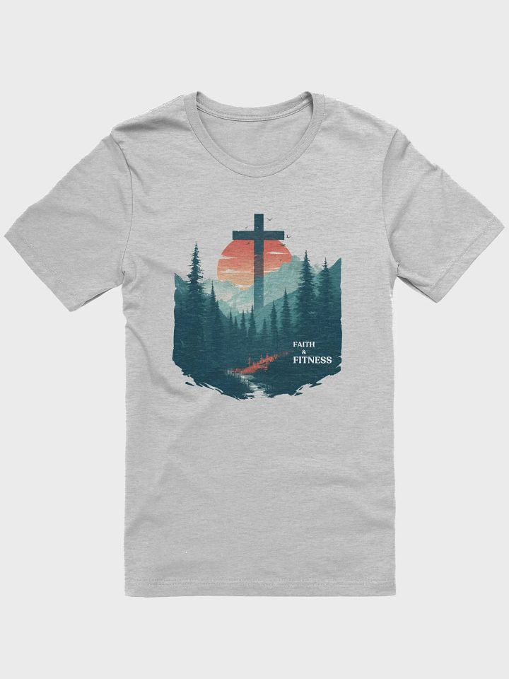 Faith & Fitness Christian - Workout Motivation Gym Apparel T-Shirt product image (4)