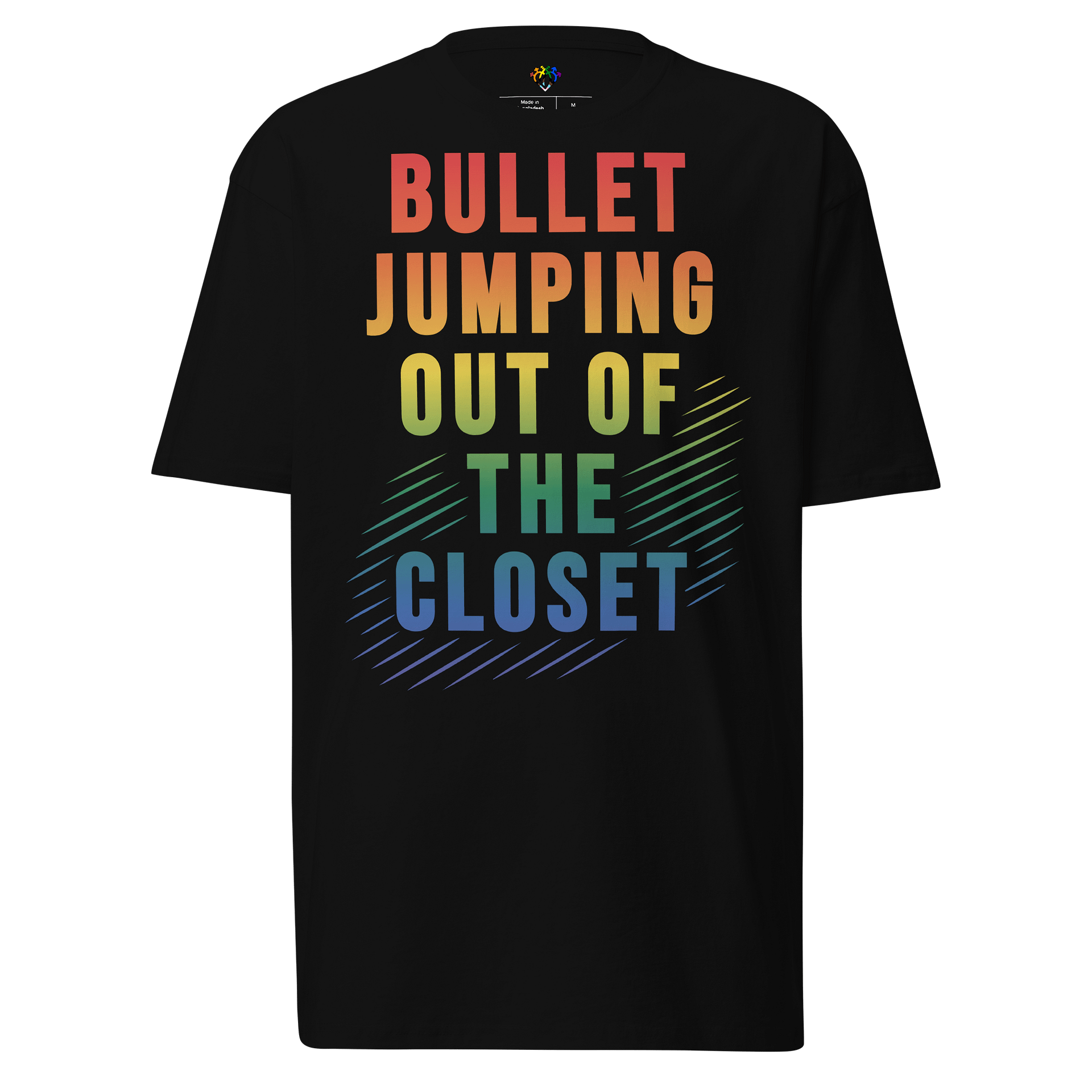 Rainbow Bullet Jumping Tee product image (1)