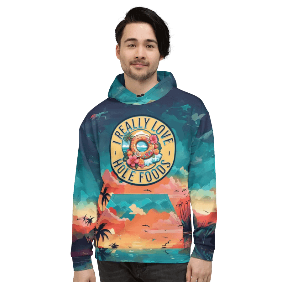 Funny Donut All Over Print Hoodie product image (9)