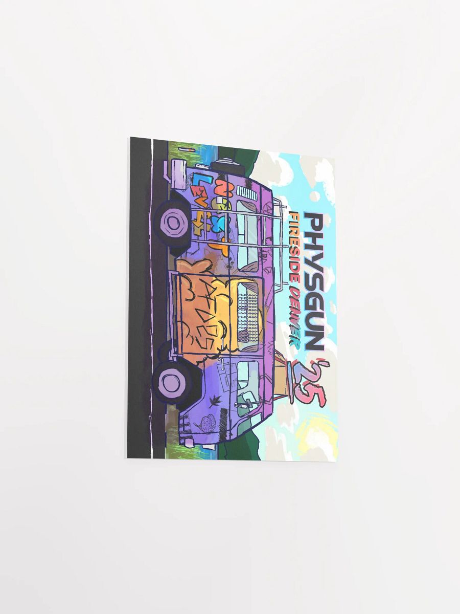 Physgun Fireside Denver 2025 LAN Poster - Graffiti'd Van product image (3)