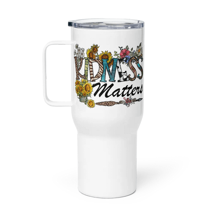 Kindness Matters - Travel Mug w/ Handle product image (1)