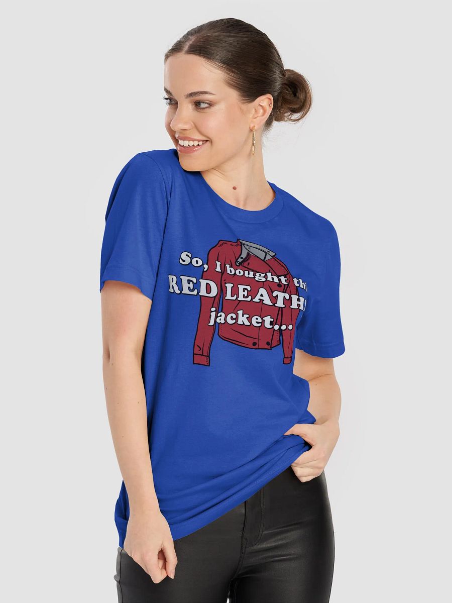 Red Leather Jacket - T-Shirt product image (68)