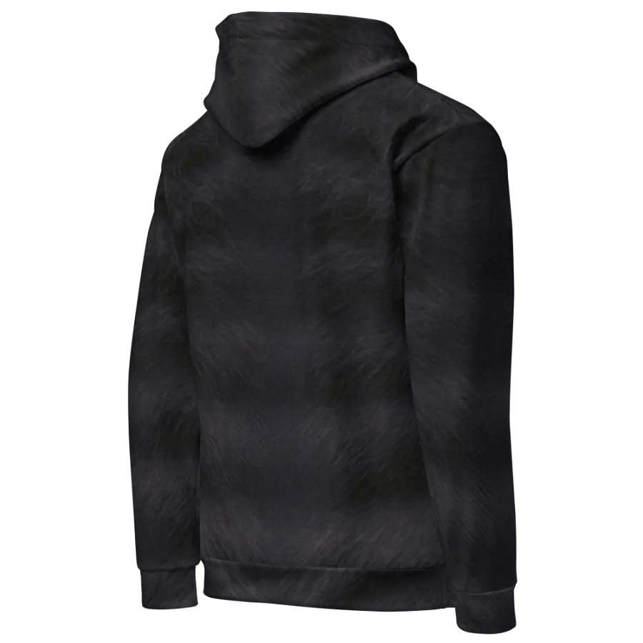 Black Tabby Cat Hoodie (Unisex) product image (8)