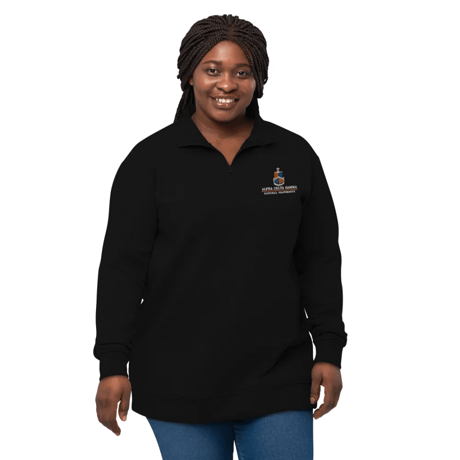 ADG National Logo Zip Up Fleece - Embroidered product image (5)