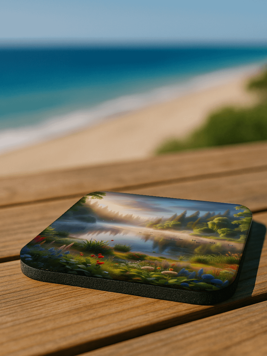 Morning Glow Cork Coaster product image (3)