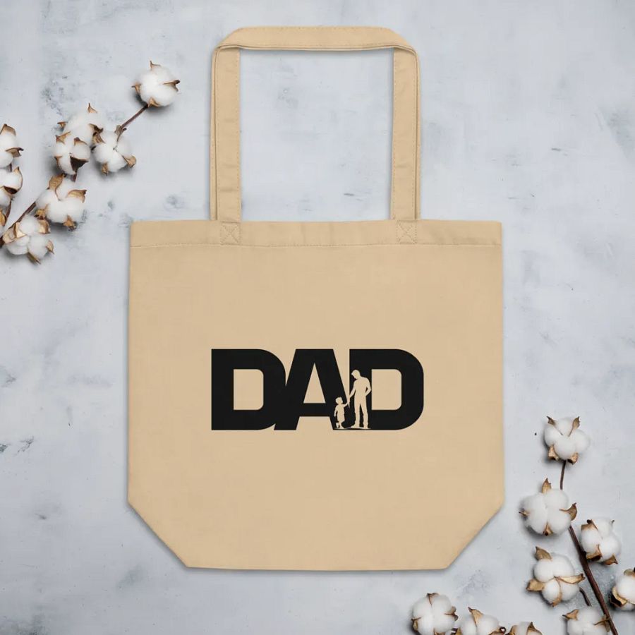 Dad Son Organic Canvas Tote Bag product image (3)