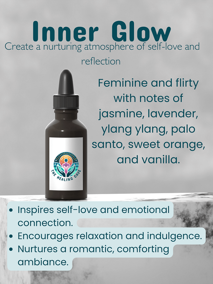 Inner Glow - Pure Essential Oil Blend for Diffusers, Humidifiers, and Room Sprays product image (1)