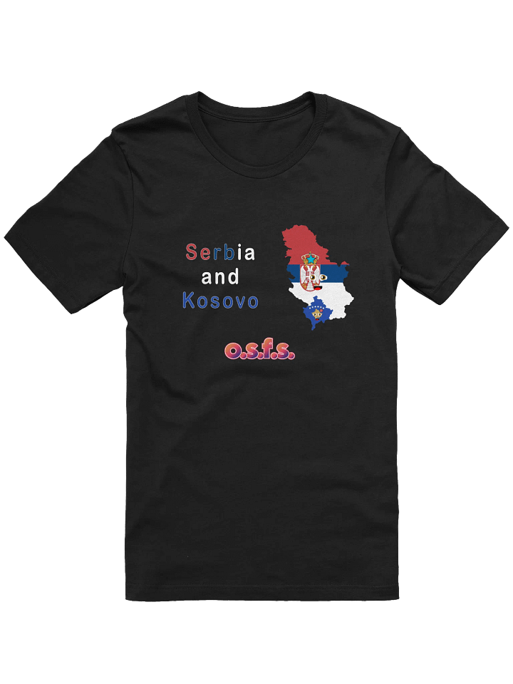 Serbia And Kosovo T-shirt product image (2)