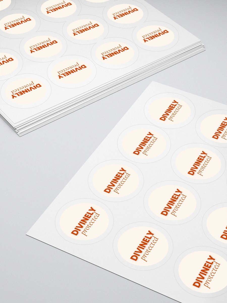 Divinely Protected Stickers product image (4)