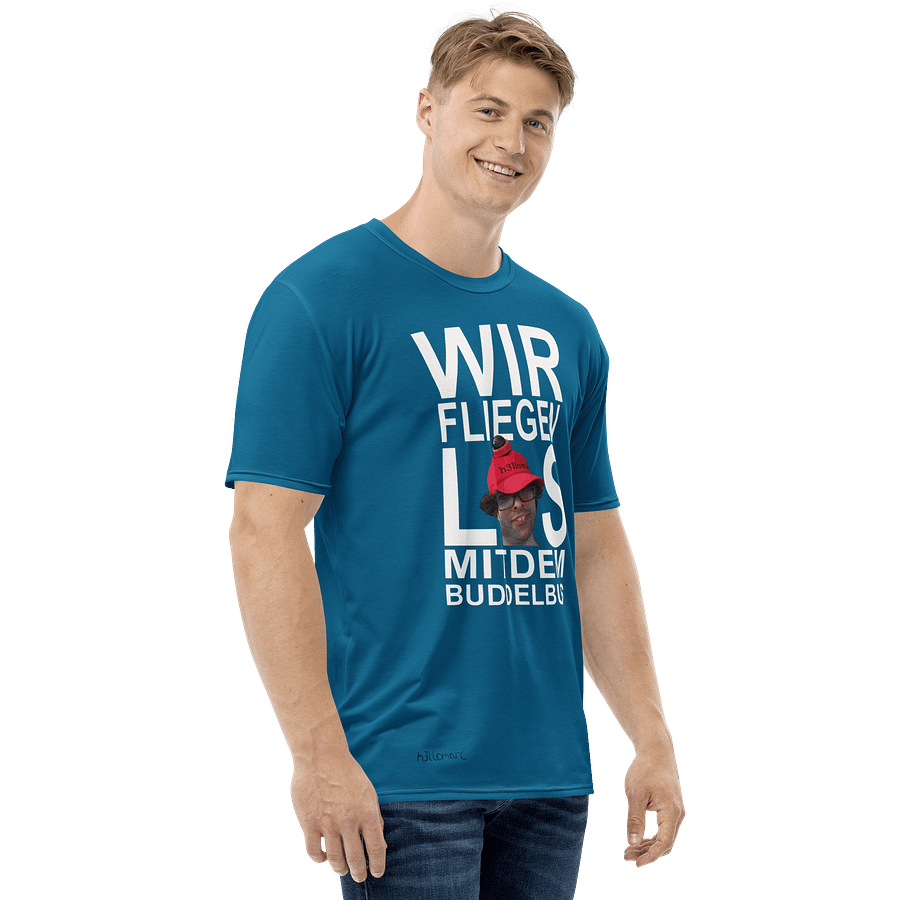 marcBUDDELBUS Crew Neck T-Shirt Blue product image (3)
