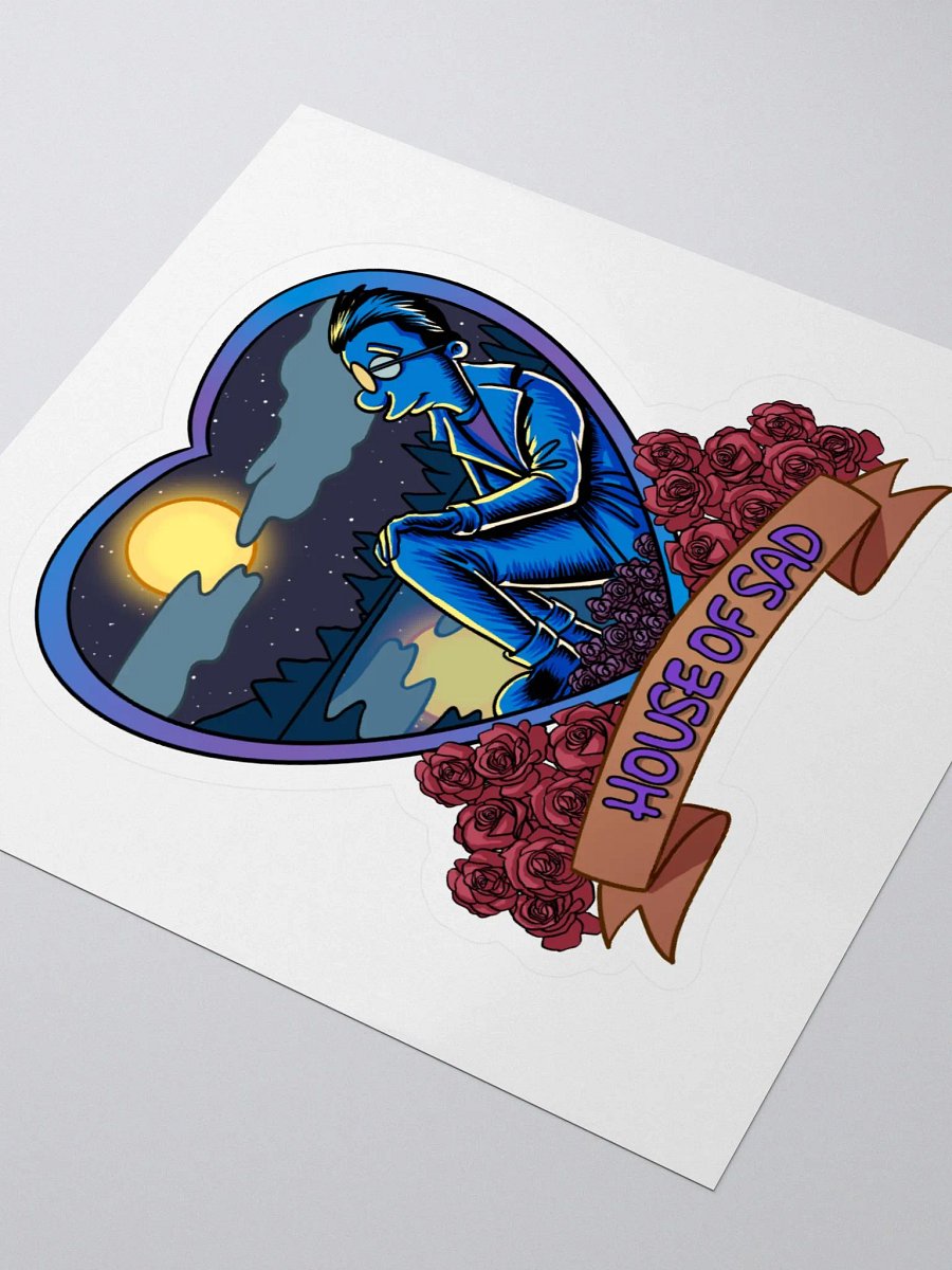 House of Sad Sticker product image (3)