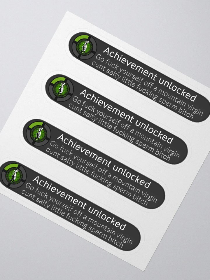 Achievement Unlocked - Salt Sticker Sheet product image (2)