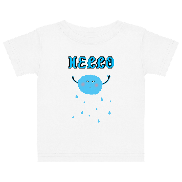 Hello Cloud Baby Jersey T-Shirt product image (5)