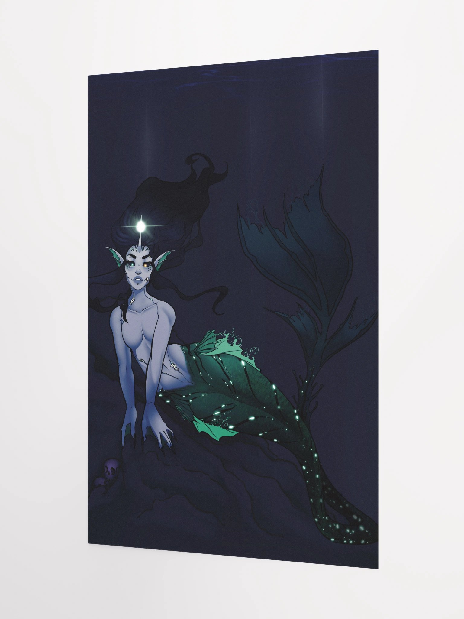Mermaid Abyssal Lich Print product image (3)