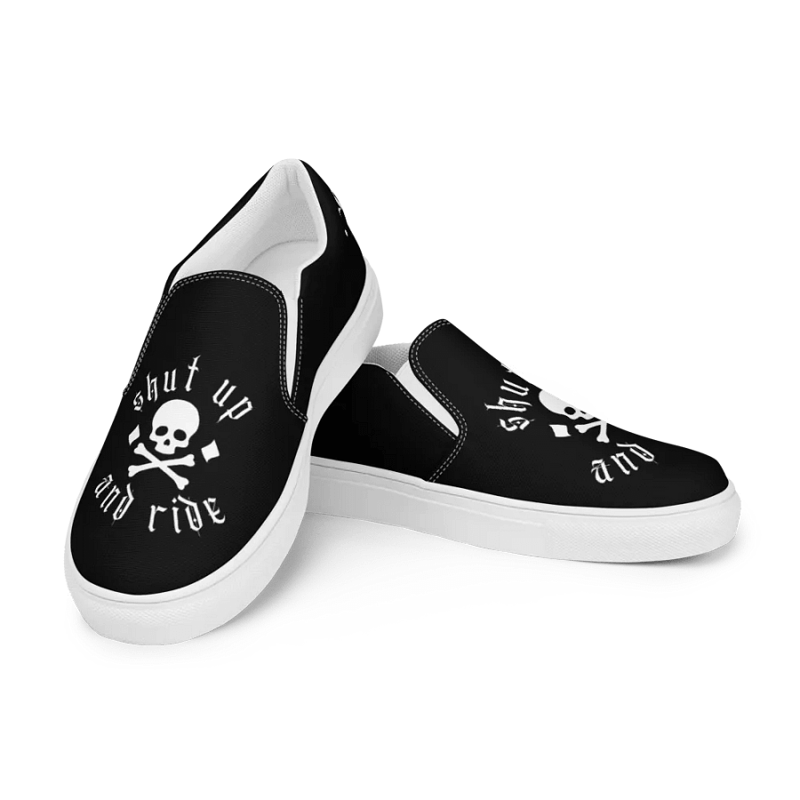 Shut up and ride slip on shoes! product image (3)