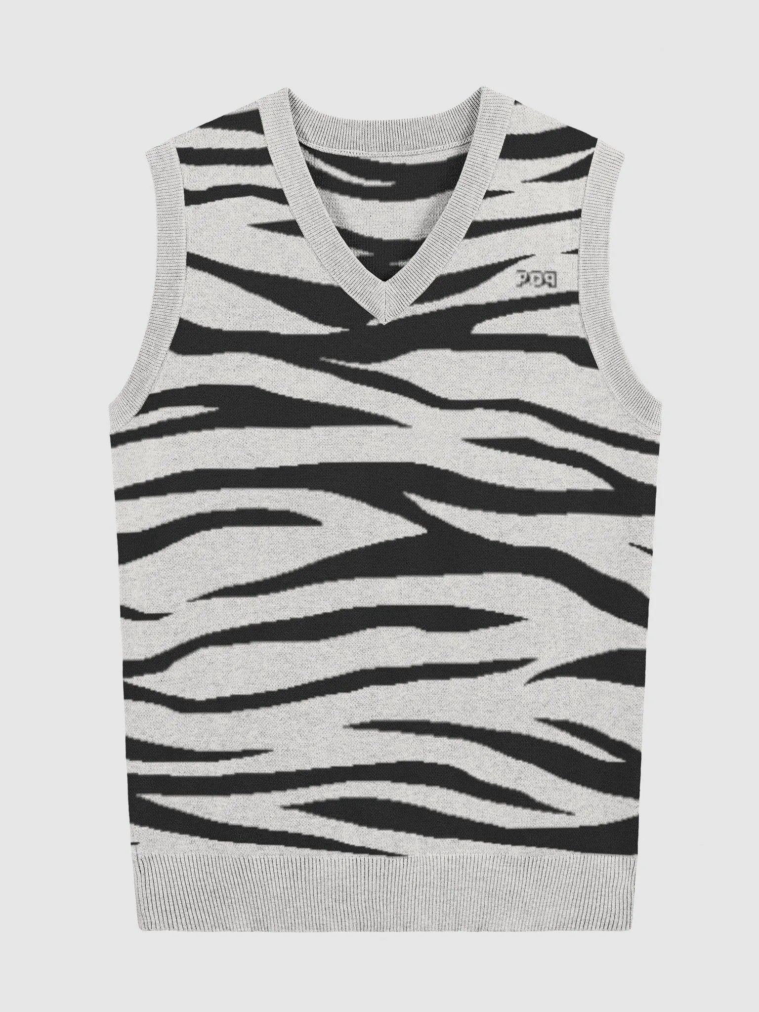Knitted V-Neck Vest product image (3)